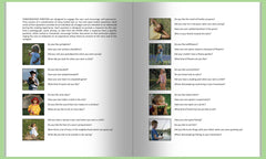 Conversation Starters pages in Seasons Book