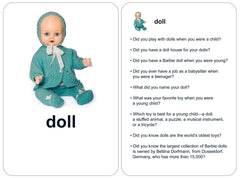 CONVERSATION CARDS for Adults – Familiar Words & Nostalgic Items